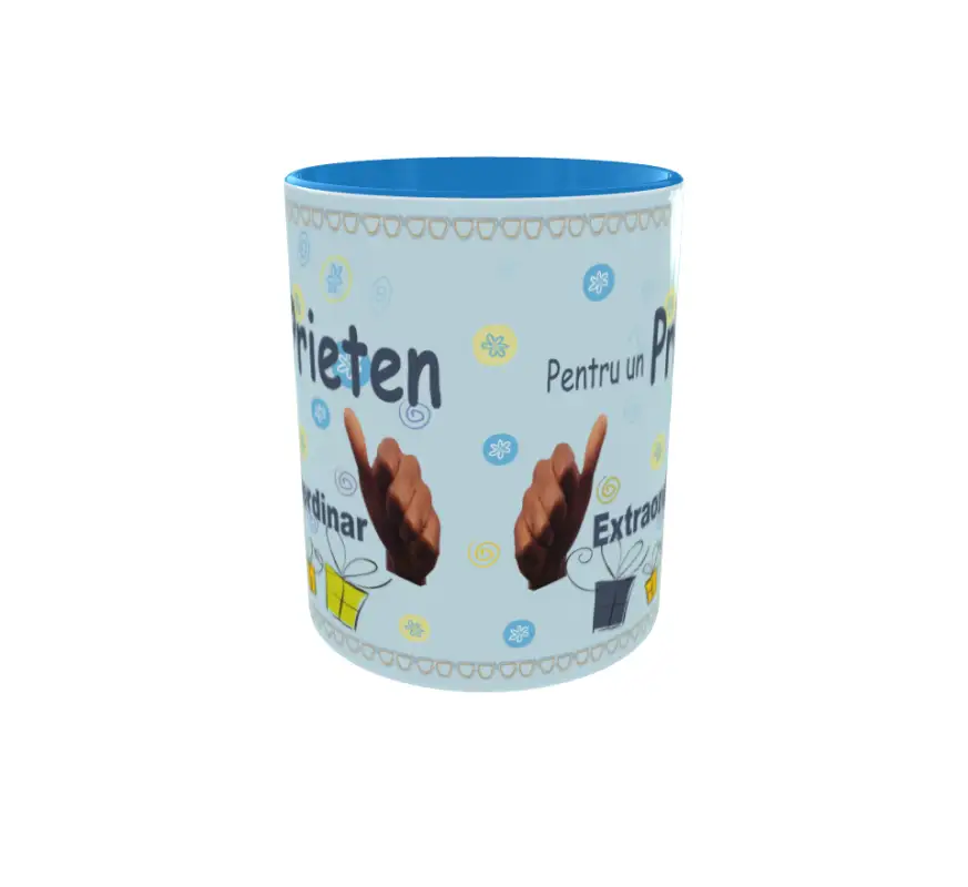 Pentru un prieten extraordinar, cana ceramica, 330mlv