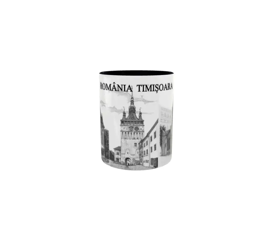 Timisoara, cana ceramica, 330ml, model 1v