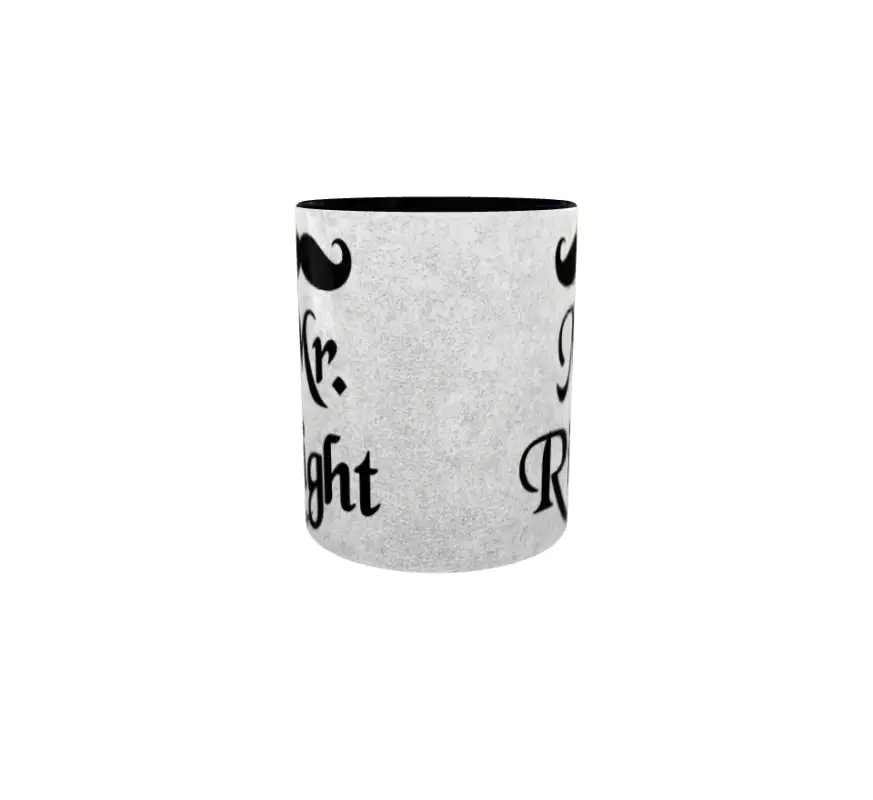 Mr. right, cana ceramica, 330ml, model 2v