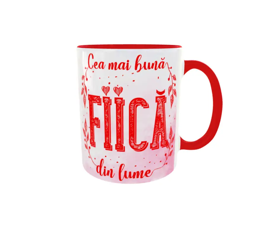 Cea mai buna fiica din lume, cana ceramica, 330ml, cgs1069cv