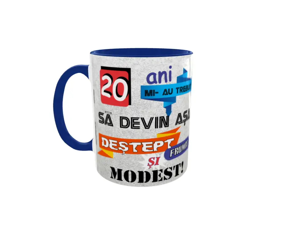 20 ani mi-au trebuit sa devin asa..., cana ceramica, 330ml, cgs1092b