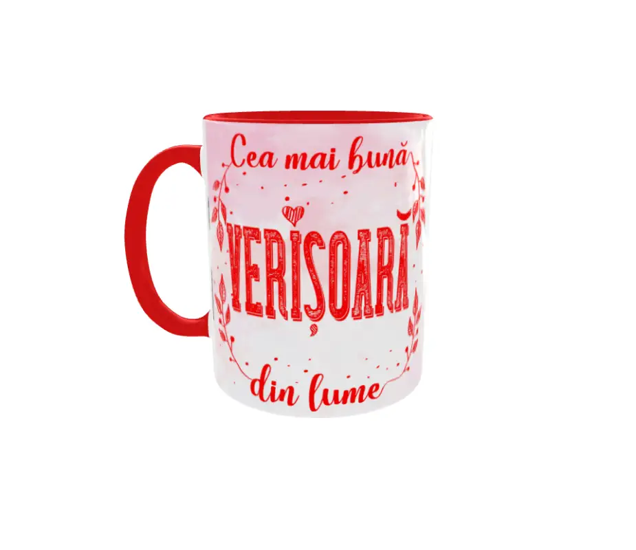 Cea mai buna verisoara din lume, cana ceramica, 330ml, cgs1098bv