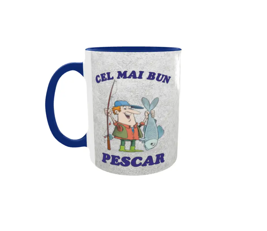 Cel mai bun pescar, cana ceramica, 330ml, cgs1104