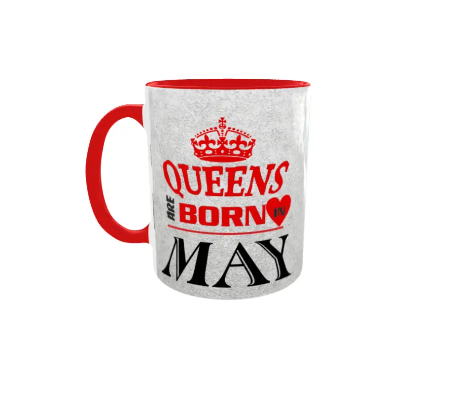 May, queens are born in, cana ceramica, 330ml, cgs1110ev