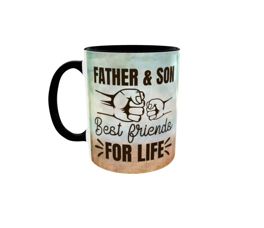 Father & son best friends, cana ceramica, 330ml, cgs1116b