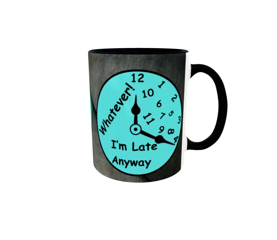 Whatever i`m late, cana ceramica, 330ml, cgs1117av