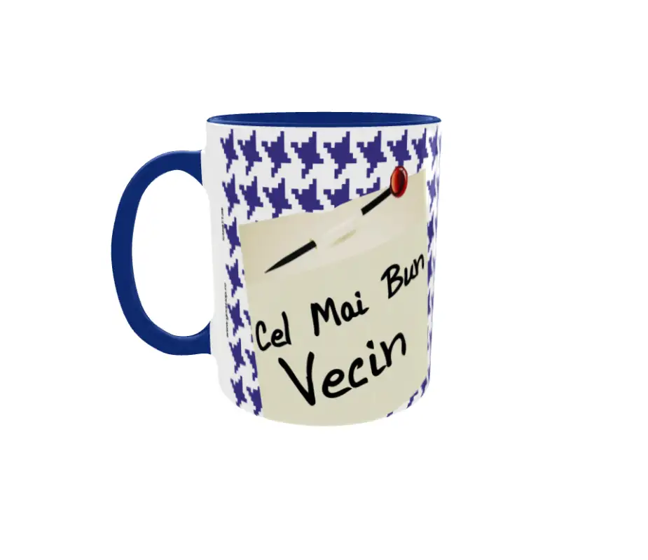 Pentru cel mai bun vecin, cana ceramica, 330ml, cgs1134av
