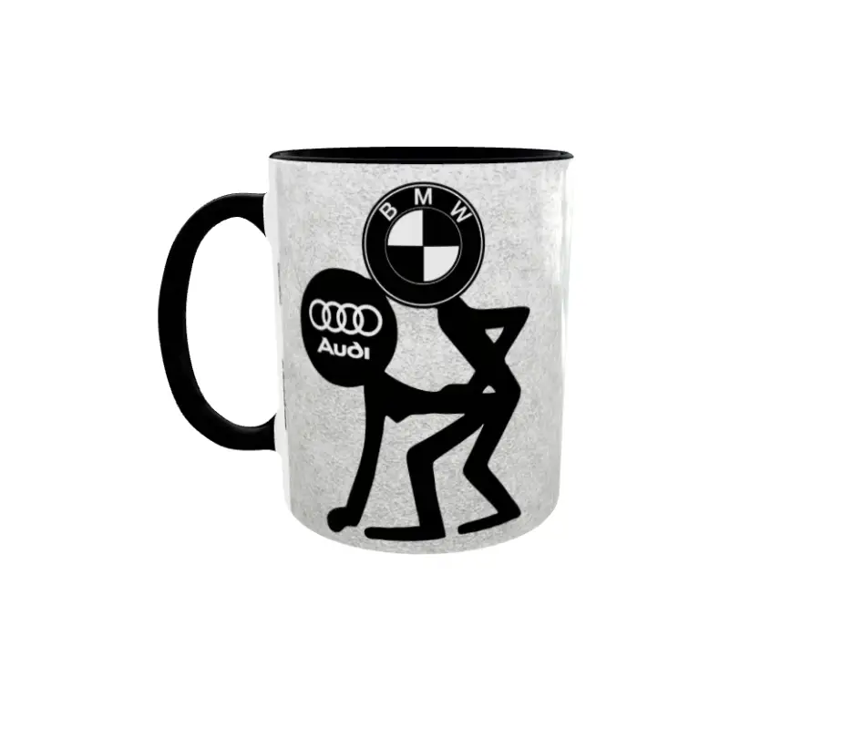 Bmw vs audi, cana ceramica, 330ml, cgs1143