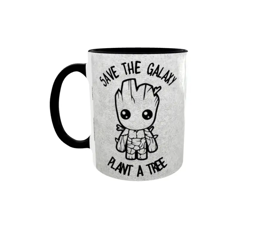 Save the galaxy, plant a tree, cana ceramica, 330ml, cgs1147v