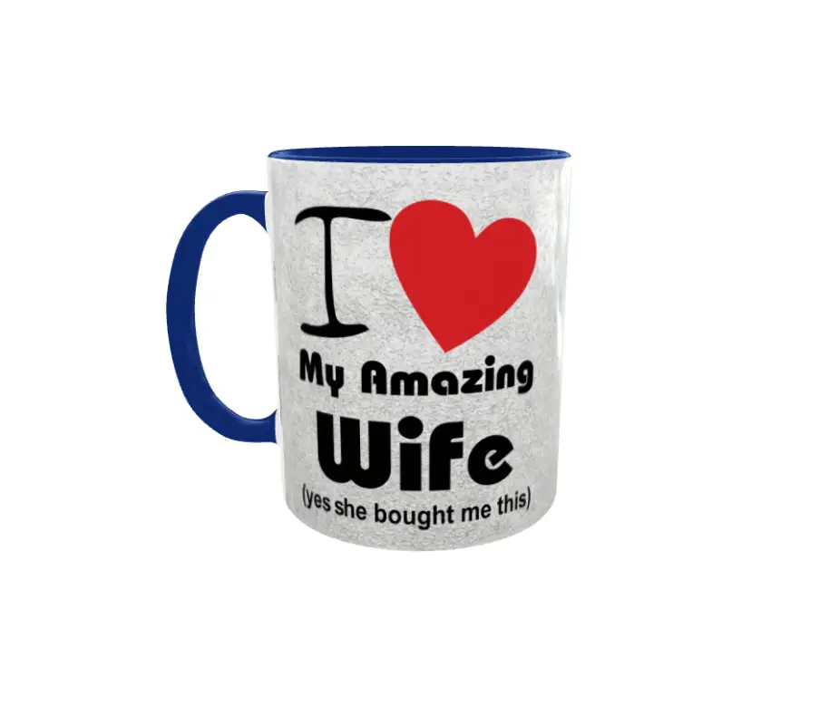 I love my amazing wife, cana ceramica, 330ml, cgs1151v