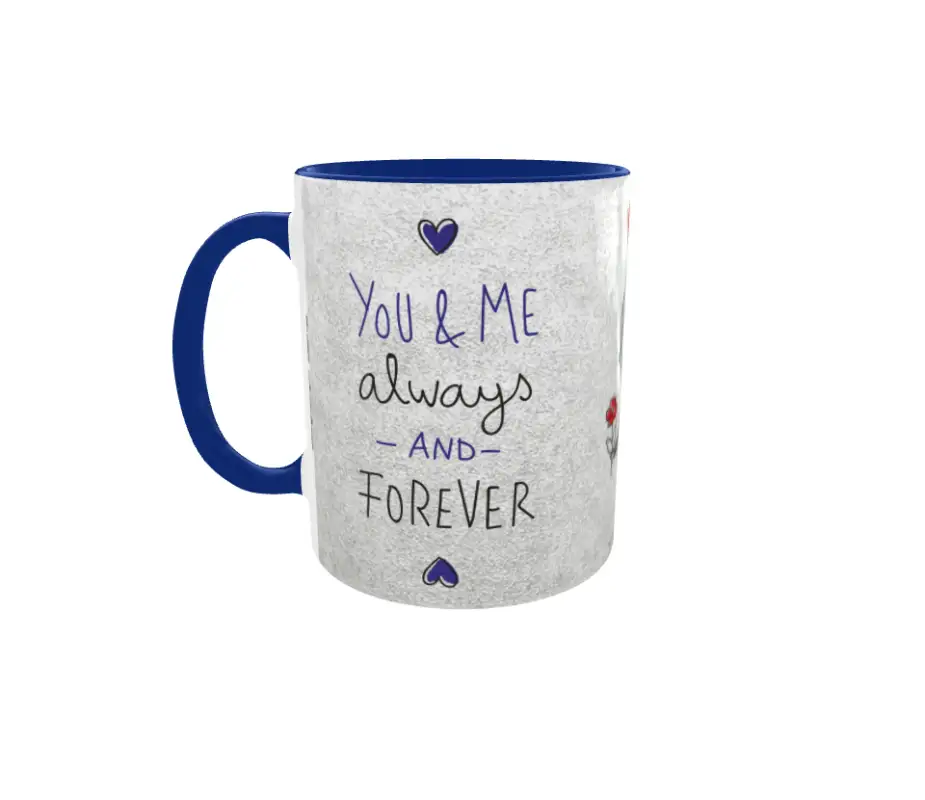 You & me always and forever, cana ceramica, 330ml,  cgs1154