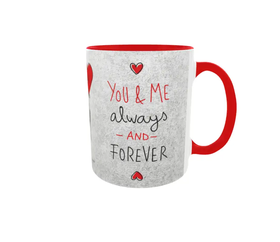 You & me always and forever, cana ceramica, 330ml, cgs1155v