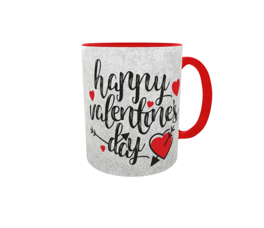 Happy valentines day, cana ceramica, 330ml, cgs1162v
