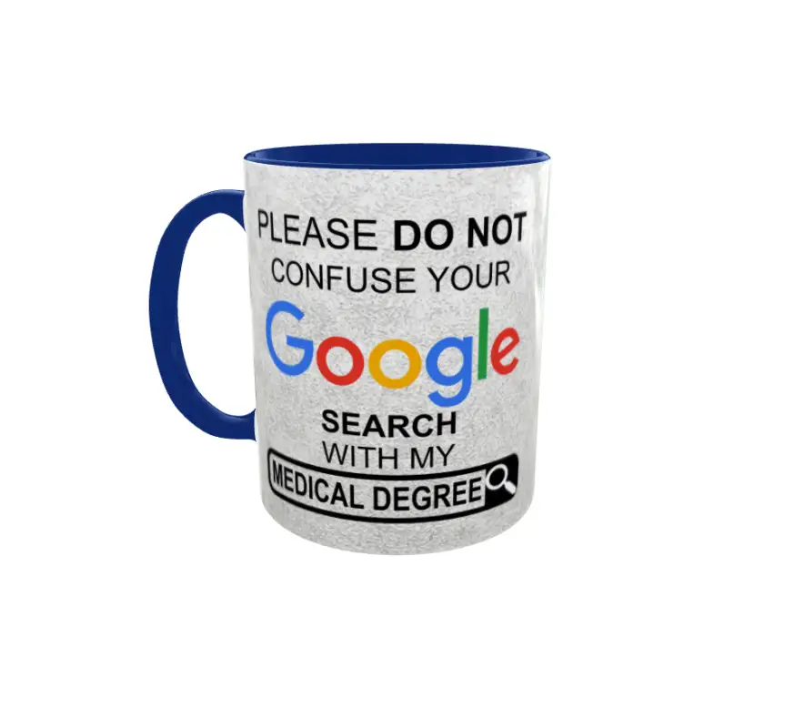 Please do not confuse your google..., cana ceramica, 330ml, gs1236v