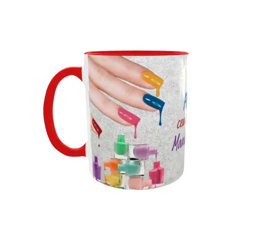 Pentru cea mai tare manichiurista, cana ceramica, 330ml, cgs1250a