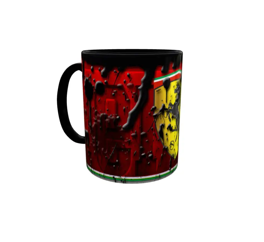 Ferrari, cana ceramica, 330ml, cgs1256v