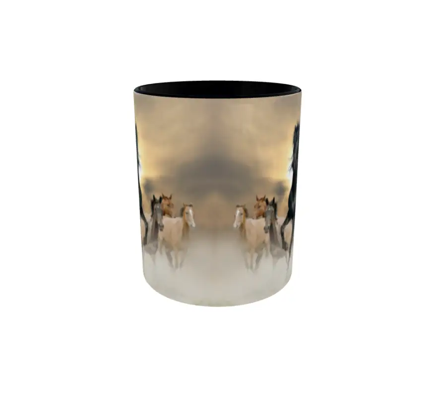 Horses, cana ceramica, 330ml, cgs1292v