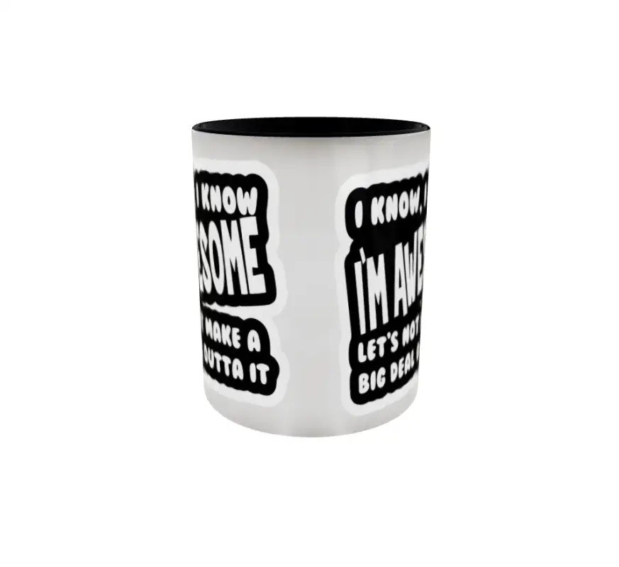 I know i`m awesome, cana ceramica, 330ml, cgs1309v