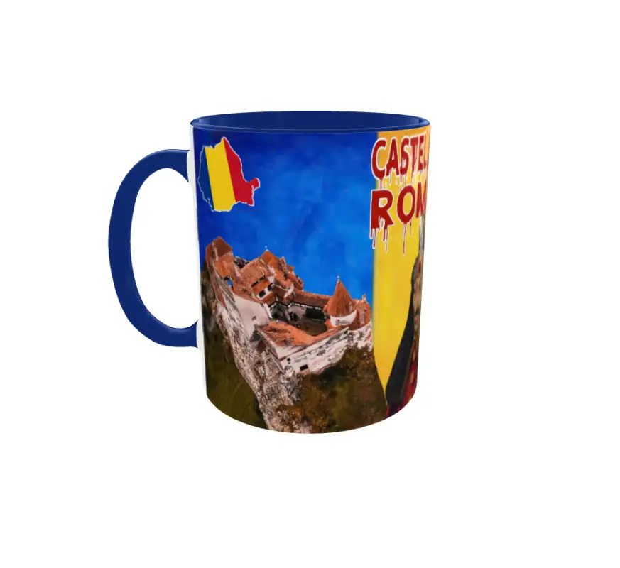 Castelul bran, cana ceramica, 330ml, cgs1327v