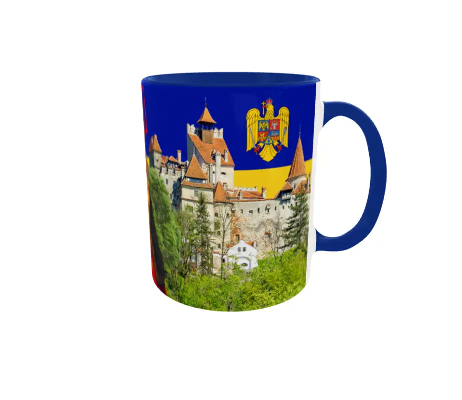 Castelul bran, cana ceramica, 330ml, cgs1386v