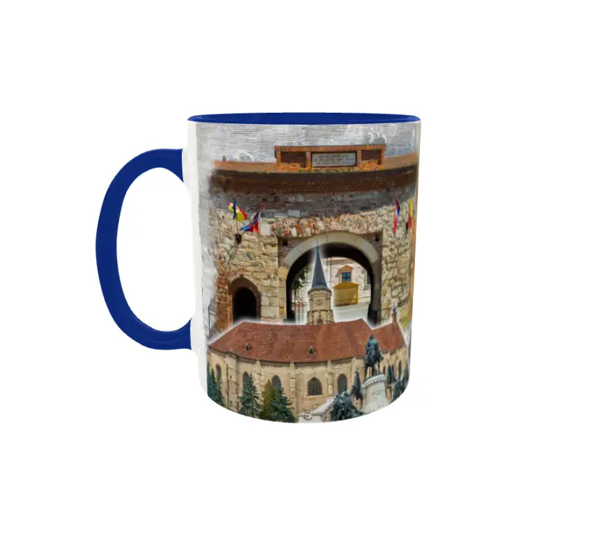 Castelul bran, cana ceramica, 330ml, cgs1396