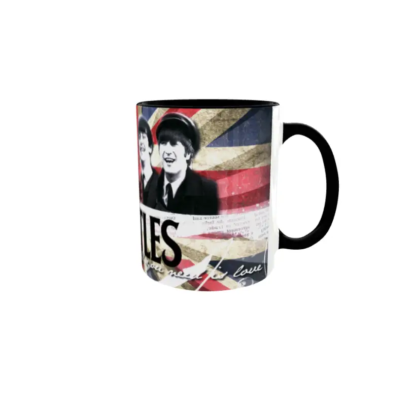 The beatles, model 3, cana din ceramica, 330mlv