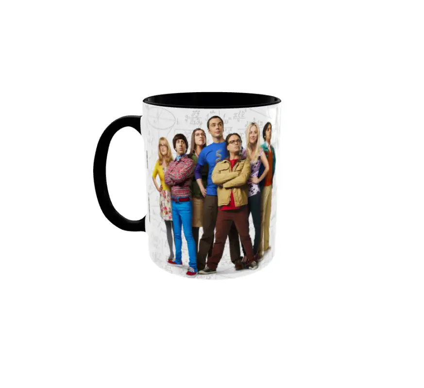 The big bang theory, model 3, cana din ceramica, 330ml