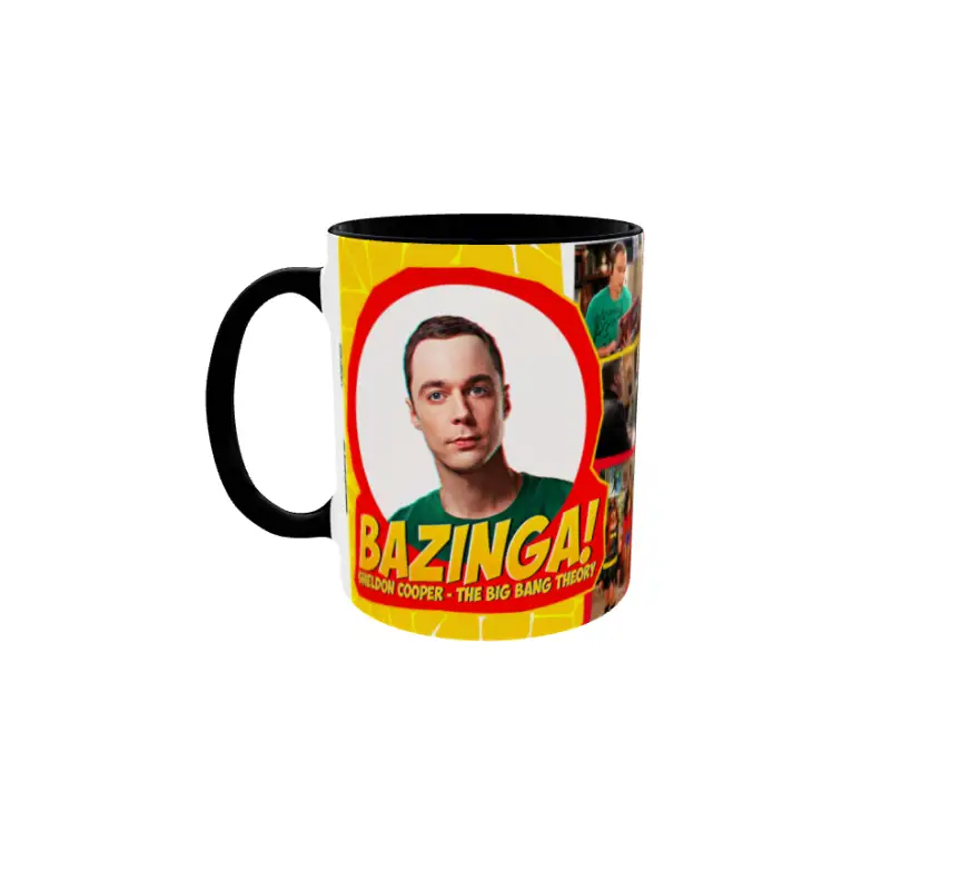 The big bang theory, model 4, cana din ceramica, 330ml
