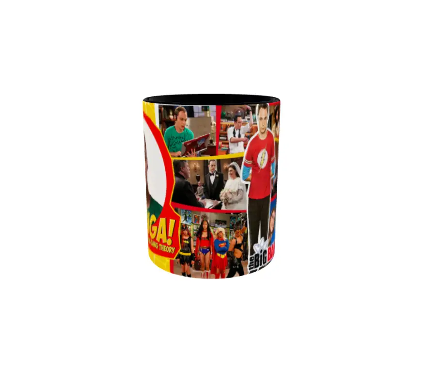 The big bang theory, model 4, cana din ceramica, 330mlv
