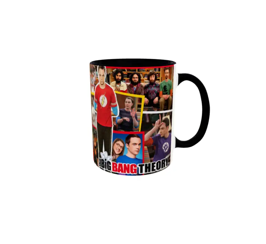 The big bang theory, model 4, cana din ceramica, 330mlv