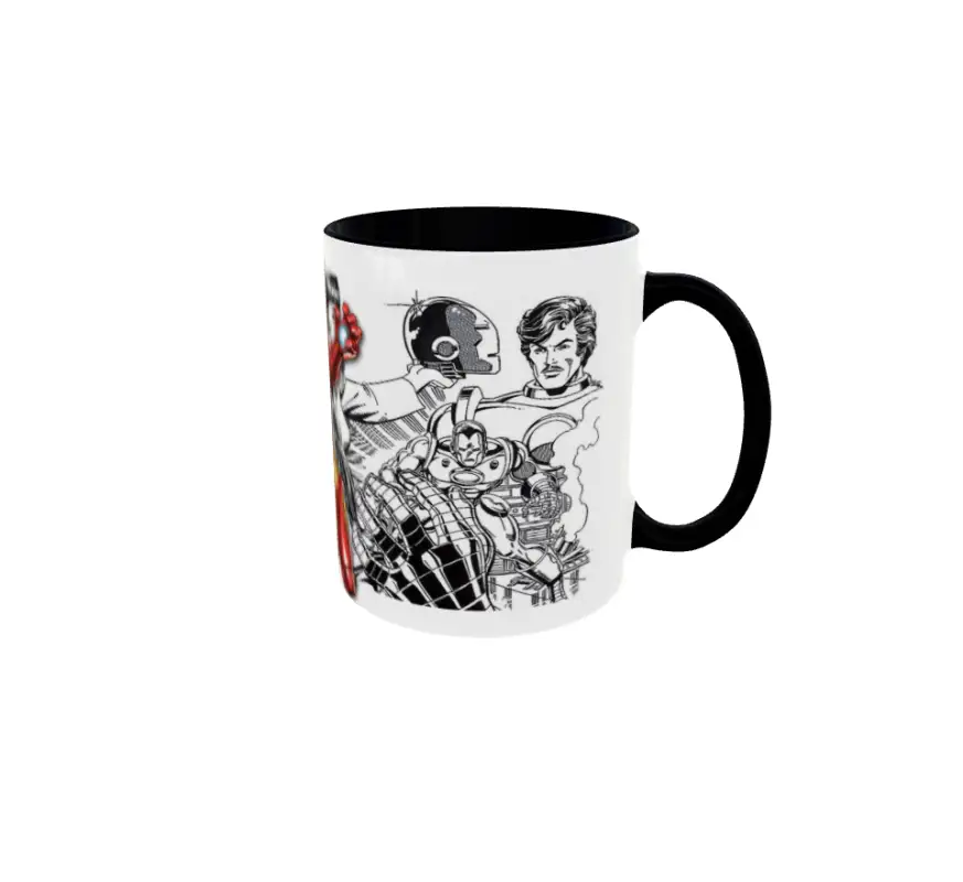 Iron man, model 1, cana din ceramica, 330mlv