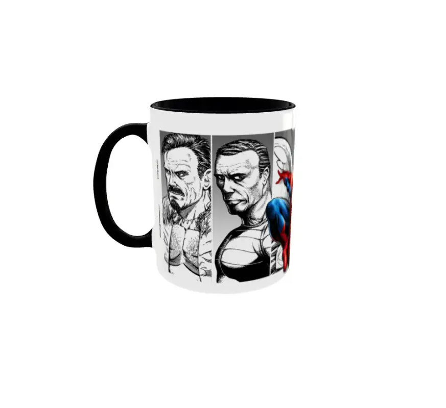 Spiderman, model 1, cana din ceramica, 330ml