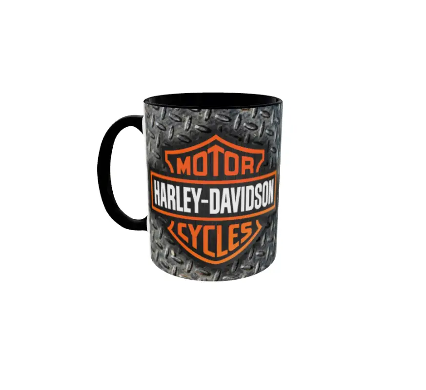 Harley davidson, model 2, cana din ceramica, 330ml