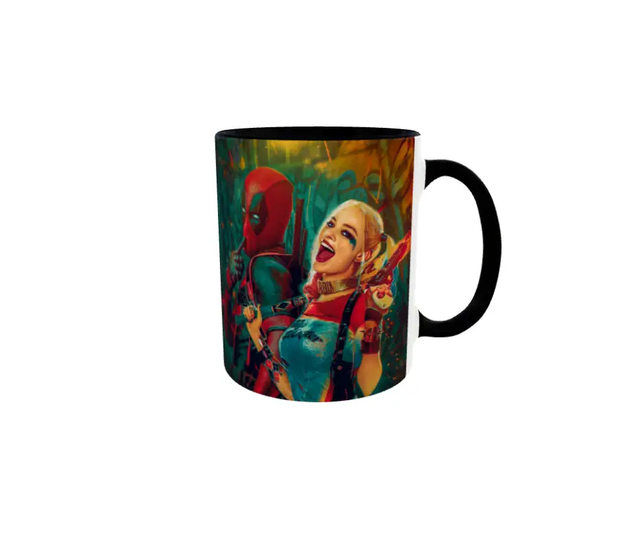Venom harley quinn, model 1, cana din ceramica, 330mlv