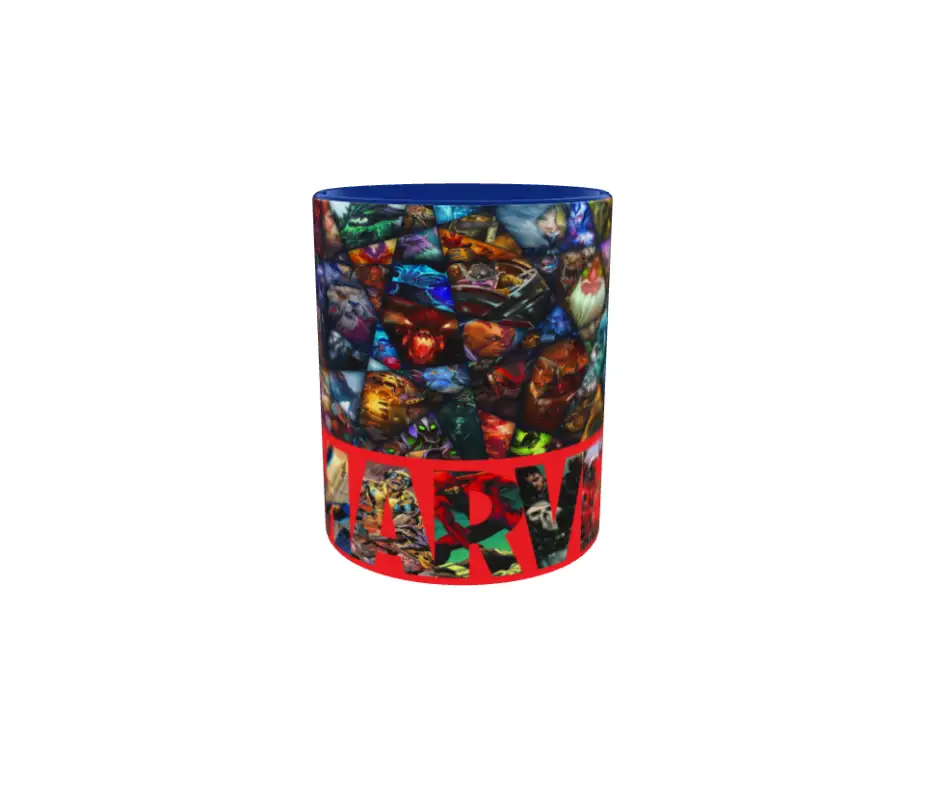 Marvel heroes, model 2, din ceramica, 330mlv