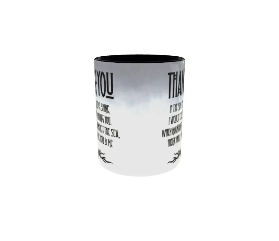 Thank you, cana ceramica, 330mlv