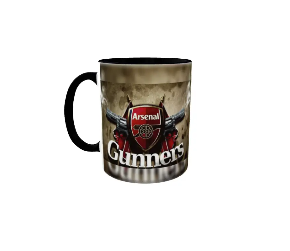 Arsenal gunners, cana ceramica, 330mlv