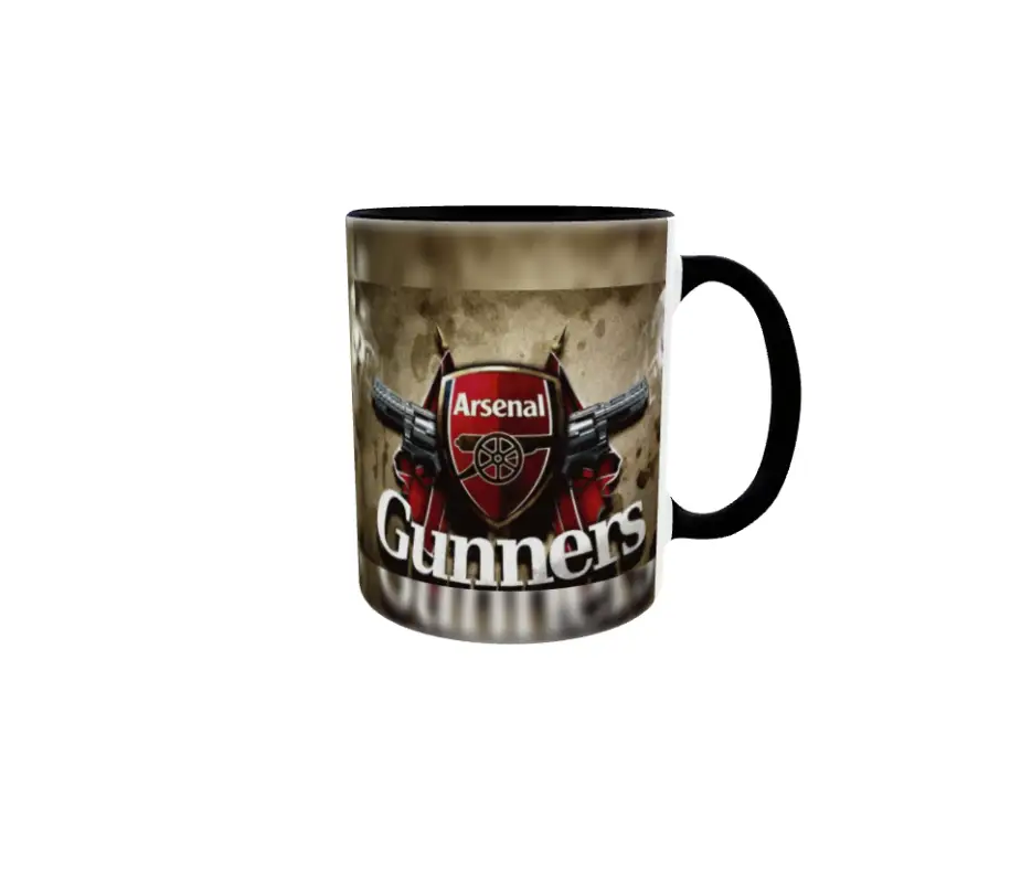 Arsenal gunners, cana ceramica, 330mlv