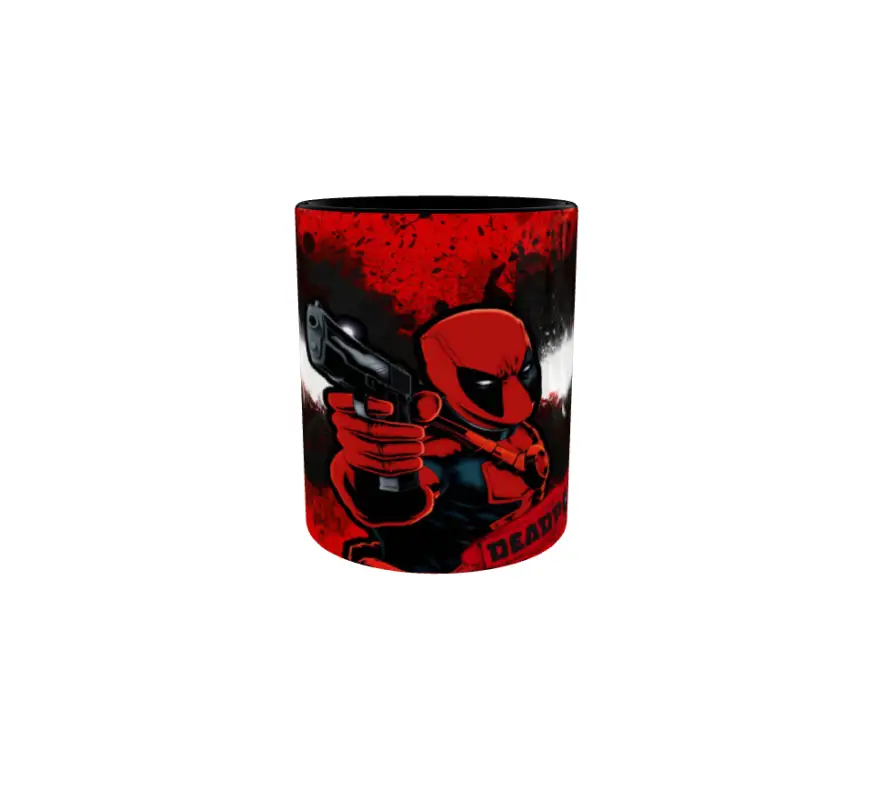 Dead pool, cana din ceramica, 330ml, model 2v