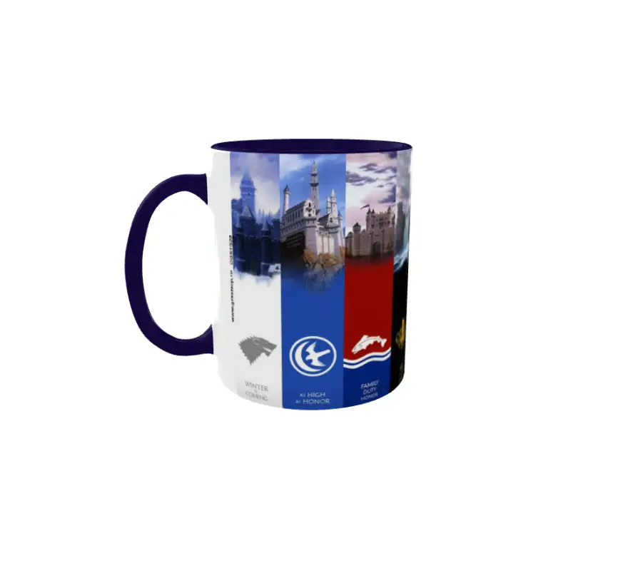 Came of thrones, cana din ceramica, 330ml, model 2
