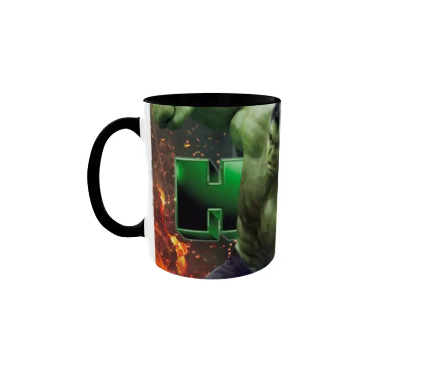 Hulk, cana din ceramica, 330ml, model 3v