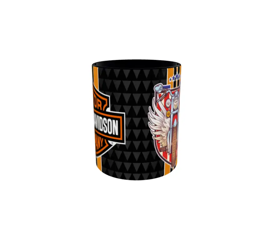 Harley davidson, cana din ceramica, 330ml, model 4v