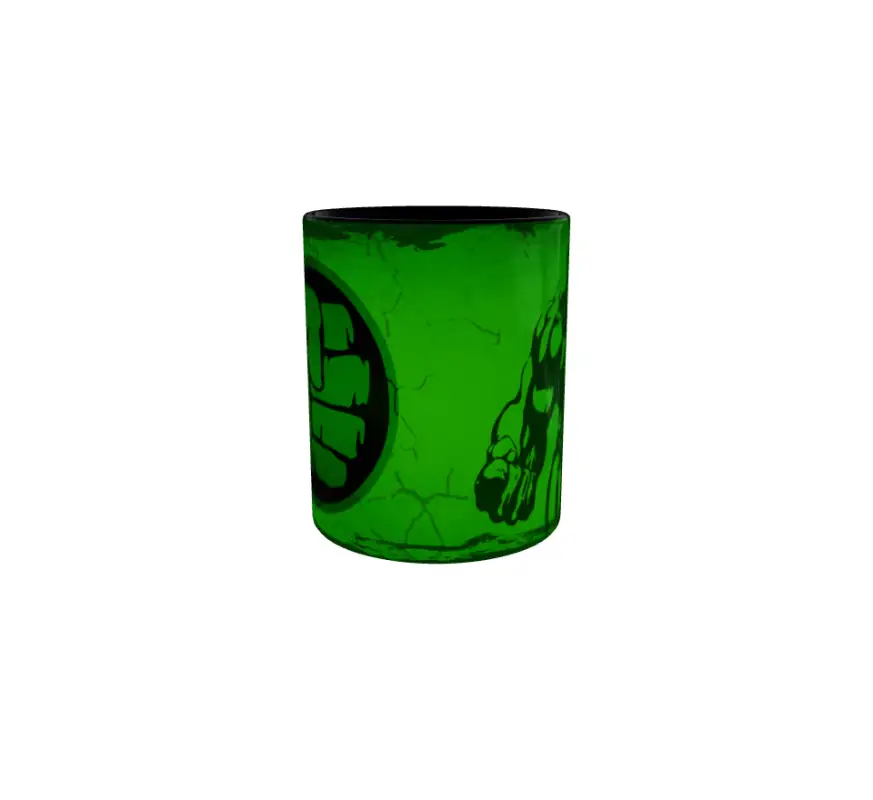 Hulk, cana din ceramica, 330ml, model 4v