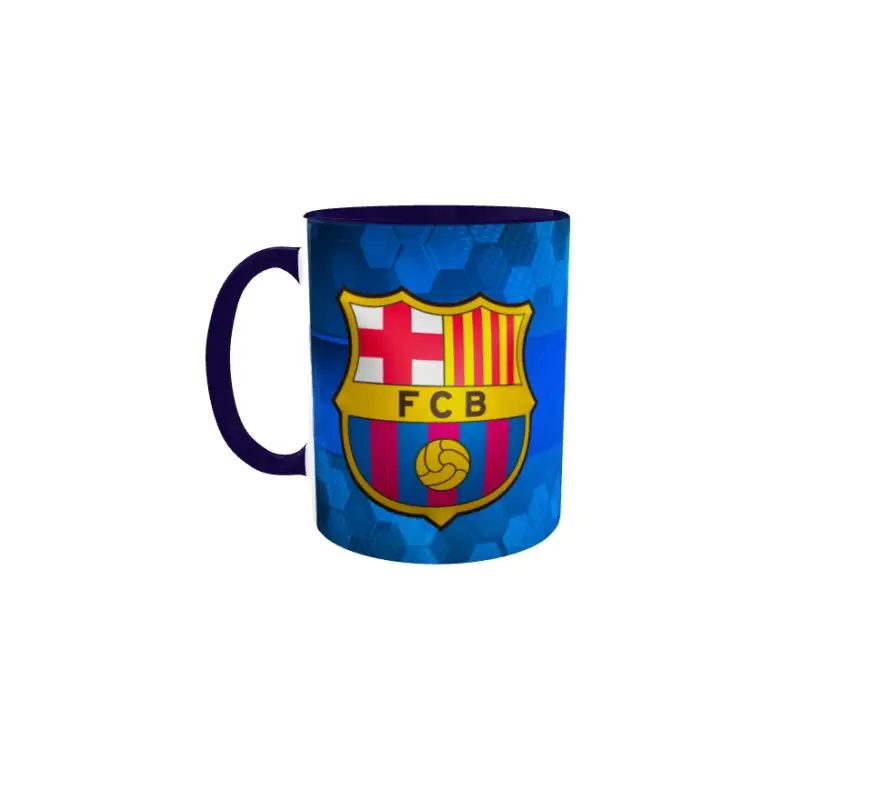 Fc barcelona, cana din ceramica, 330ml