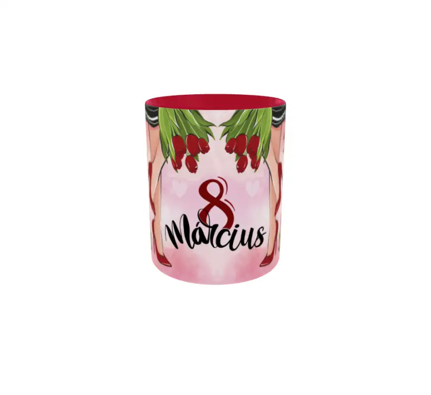 8 március boldog nőnapot, cana din ceramica, 330ml, model 1v