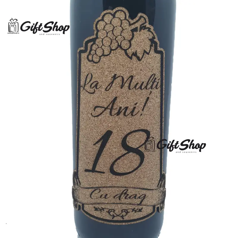 La multi ani 18 editie limitata, vin rosu cabernet sauvignon, demisec, 750ml, 13.5% alcool