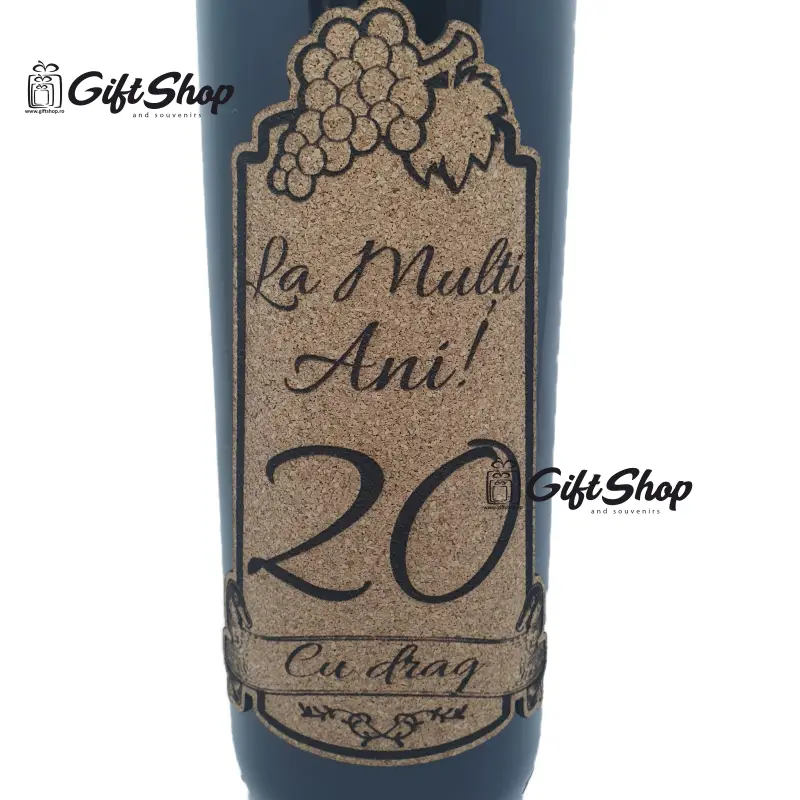 La multi ani 20 editie limitata, vin rosu cabernet sauvignon, demisec, 750ml, 13.5% alcoolv