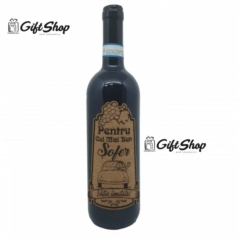 Pentru cel mai bun politist, editie limitata, vin rosu cabernet sauvignon, demisec, 750ml, 13.5% alcoolv