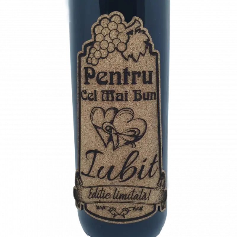 Pentru cel mai bun iubit, eticheta pluta cu mesajv