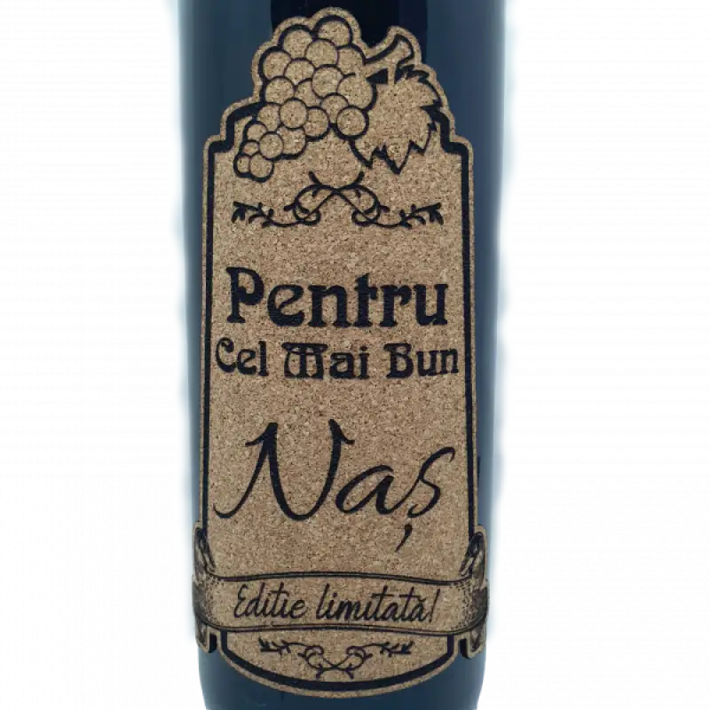 Pentru cel mai bun nas, eticheta pluta cu mesajv